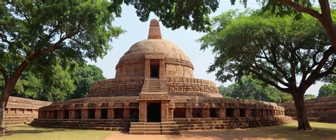 The oldest stone structure in India: Sanchi, Madhya Pradesh.